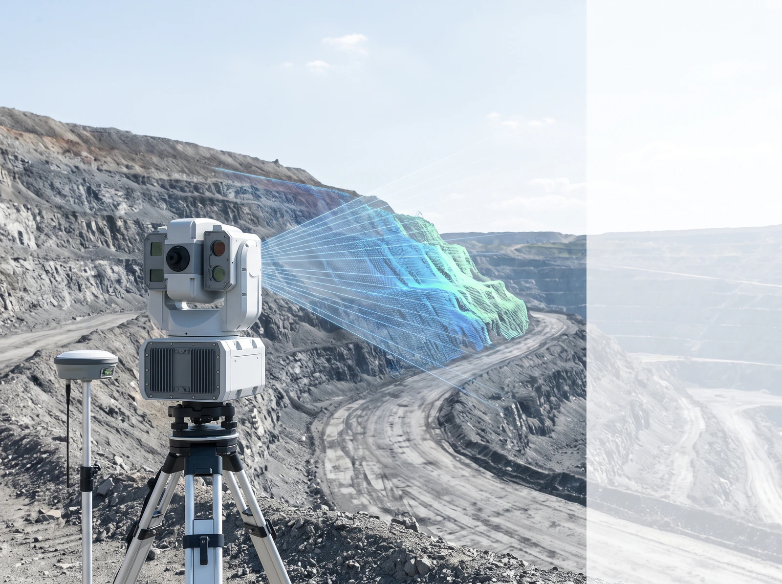 Deformation Monitoring — Compare OMNI UXV slope radar, structural monitoring, laser scanning and GNSS instruments for mines, slopes, dams and emergency sites.