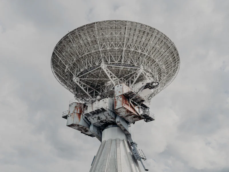 Radar and antenna infrastructure showing why sensor mounting power and communications belong in the installed budget