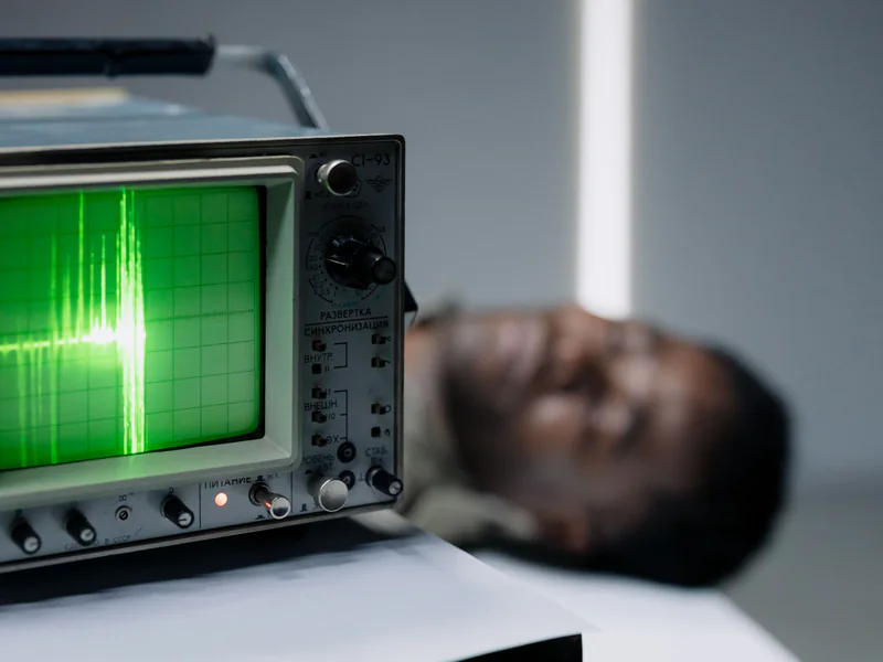 Laboratory RF instruments used to verify configuration emissions limits and fail-safe behavior before field testing