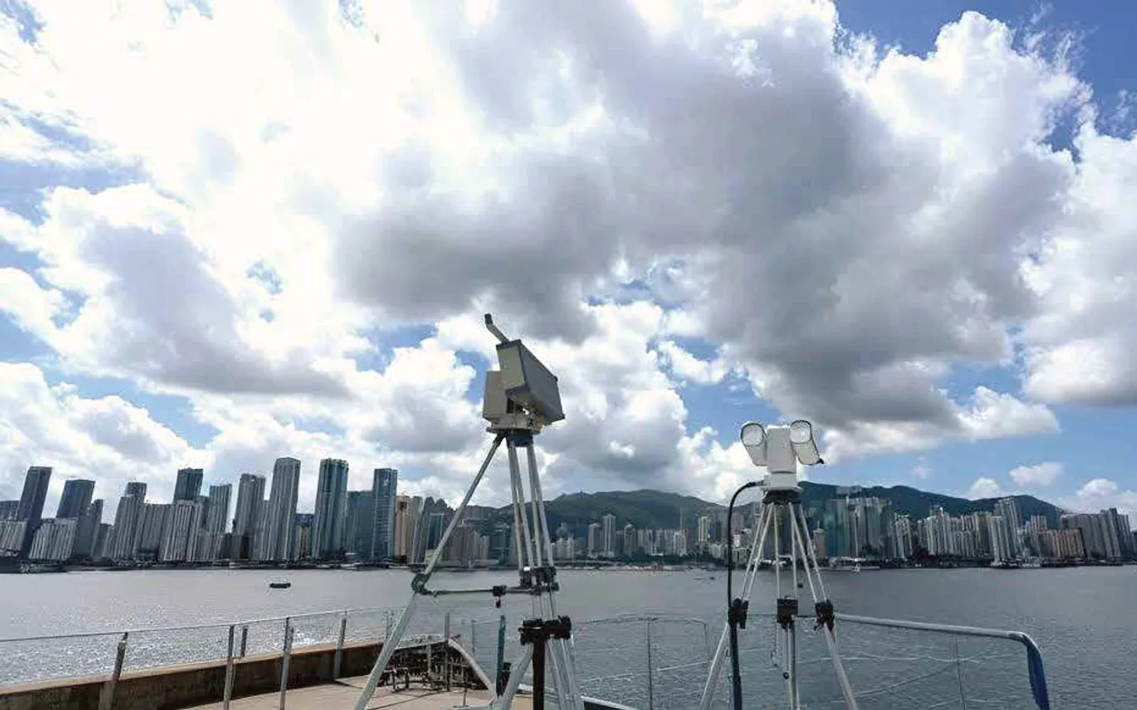 NI-R5000+ Active Detection Radar application view