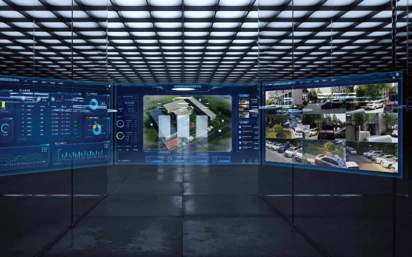 IRVMS-6000 Critical-Site Security Platform application view
